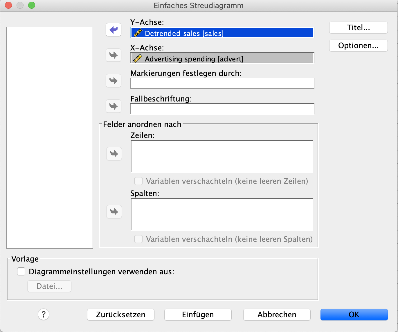 Korrelationsanalyse in SPSS